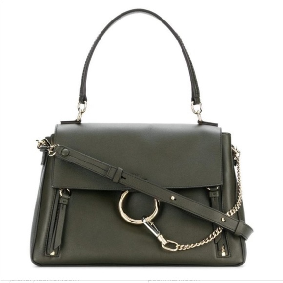 Chloe Handbags - NWT CHLOE MEDIUM FAYE BAG IN DEEP FOREST GREEN